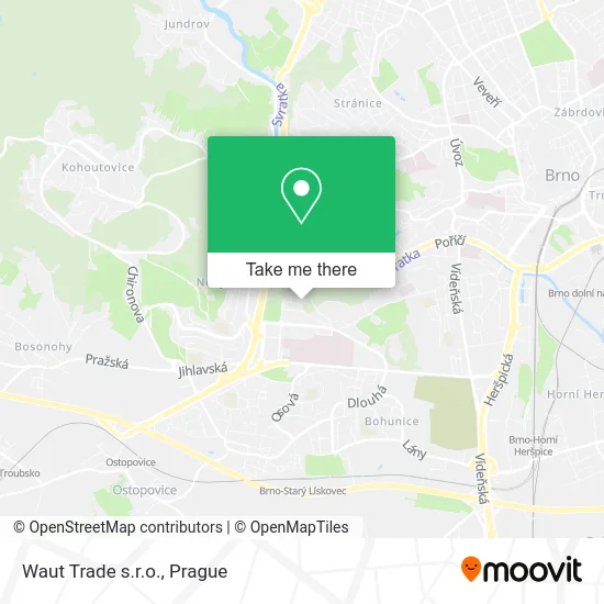 Карта Waut Trade s.r.o.