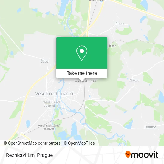 Карта Reznictvi Lm