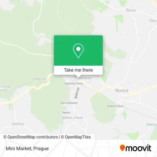 Mini Market map