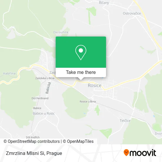 Карта Zmrzlina Mlsni Si