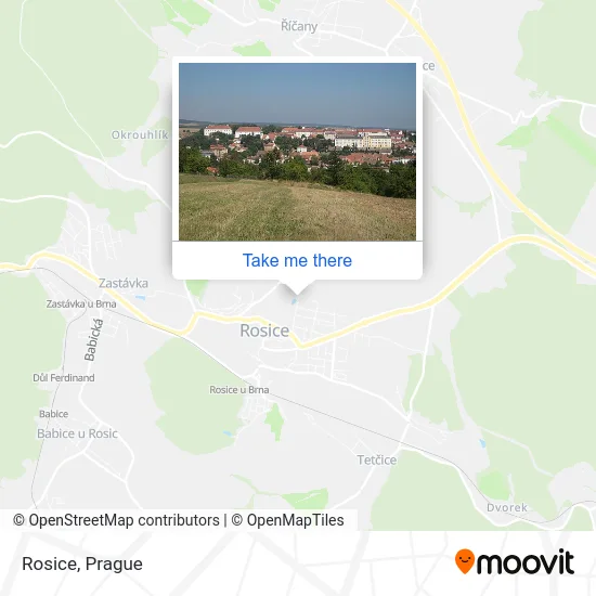 Карта Rosice
