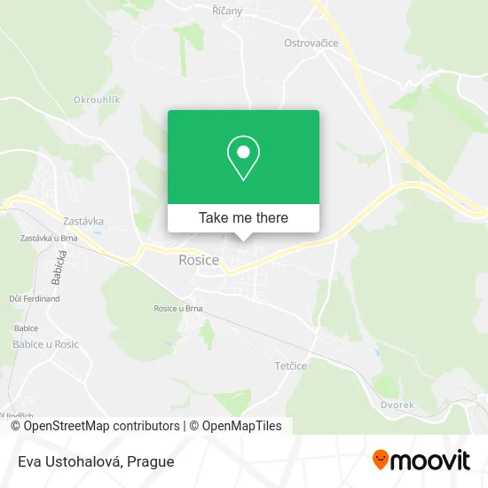 Eva Ustohalová map
