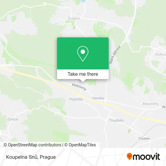 Карта Koupelna Snů