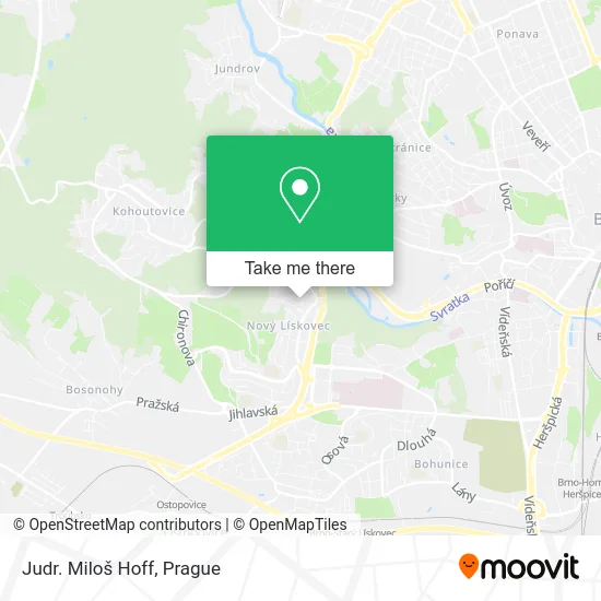 Карта Judr. Miloš Hoff