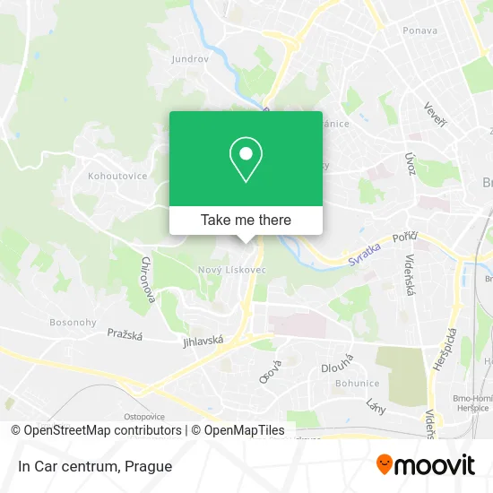 Карта In Car centrum