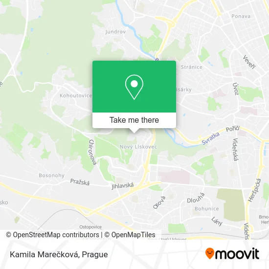 Карта Kamila Marečková