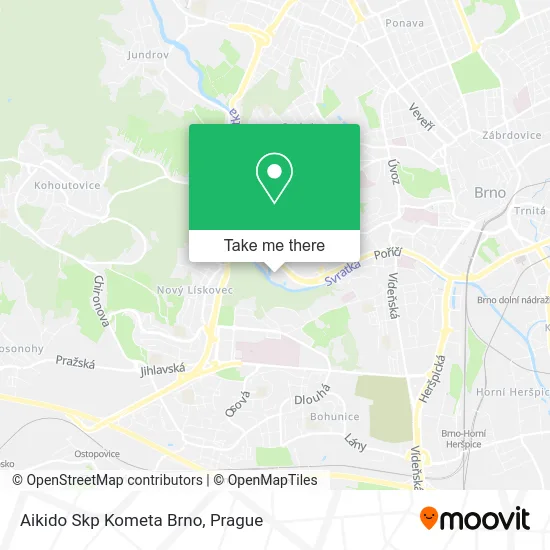 Карта Aikido Skp Kometa Brno