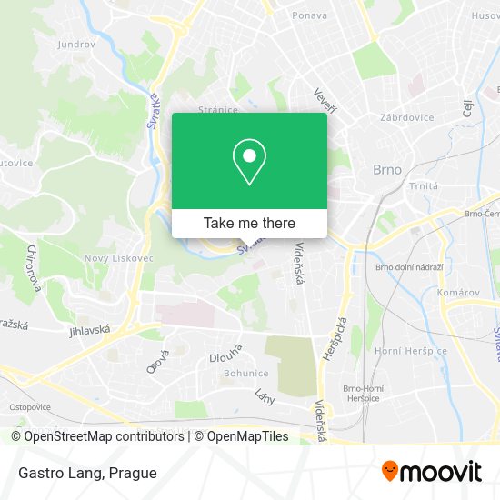 Карта Gastro Lang