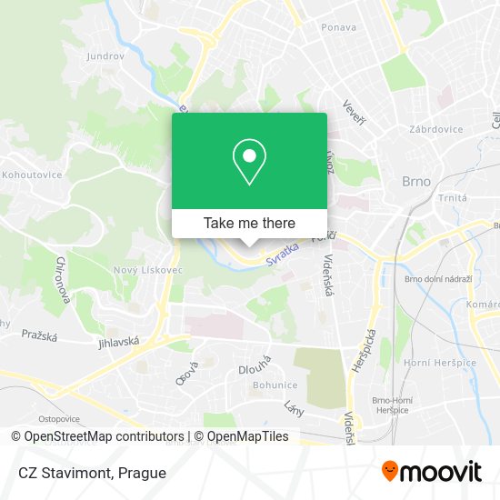 Карта CZ Stavimont