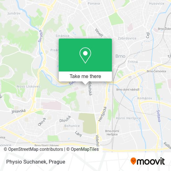 Карта Physio Suchanek