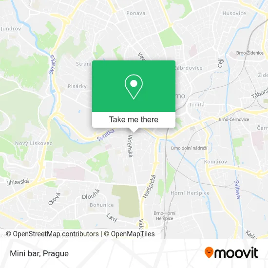 Mini bar map