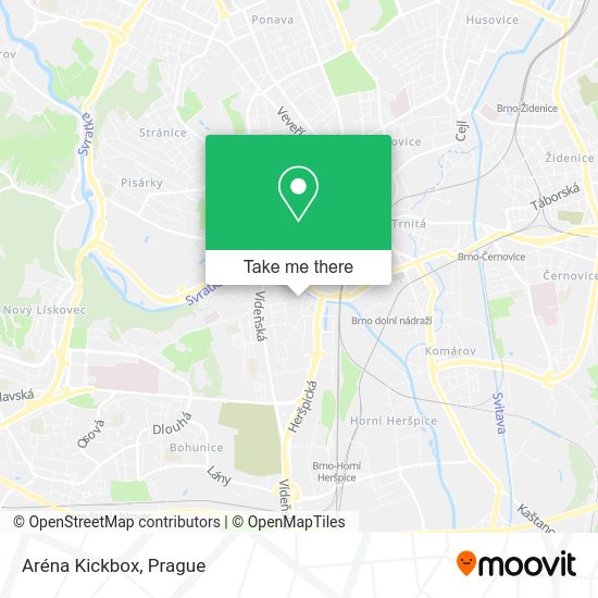 Карта Aréna Kickbox