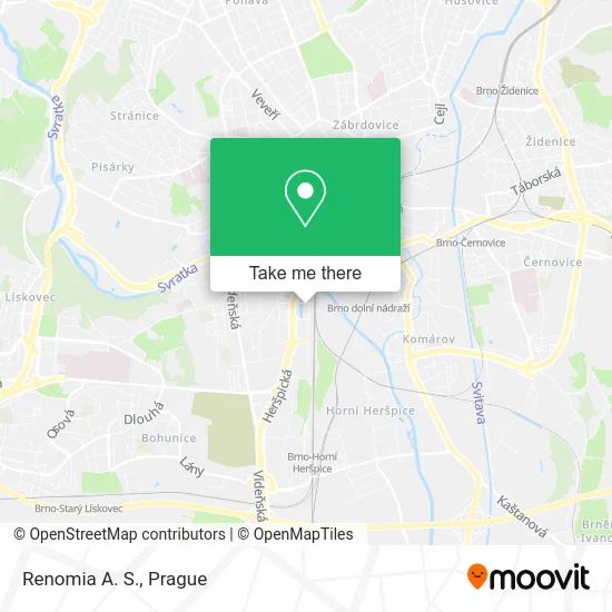 Карта Renomia A. S.