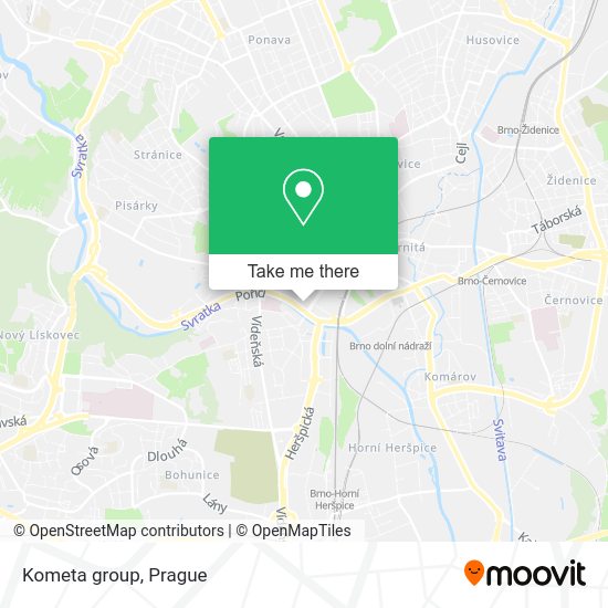Карта Kometa group