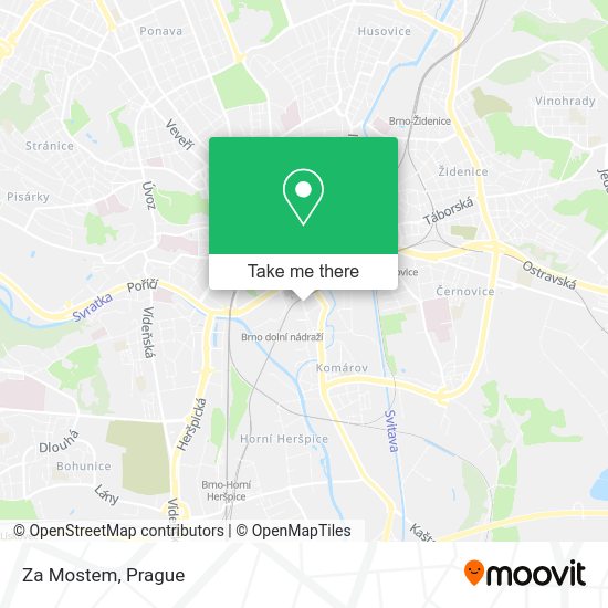 Карта Za Mostem