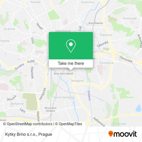 Карта Kytky Brno s.r.o.