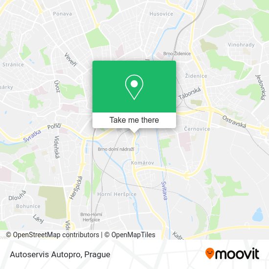 Карта Autoservis Autopro