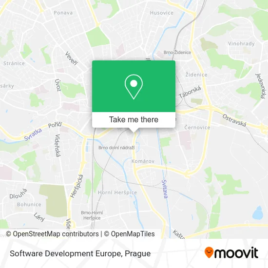 Карта Software Development Europe