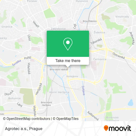 Карта Agrotec a.s.