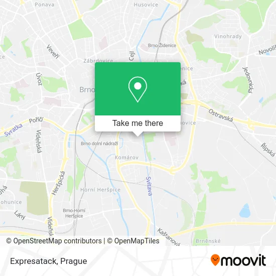 Expresatack map