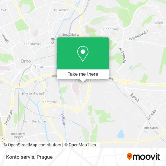 Карта Konto servis