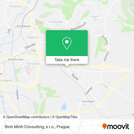 Карта Binh Minh Consulting, s.r.o.