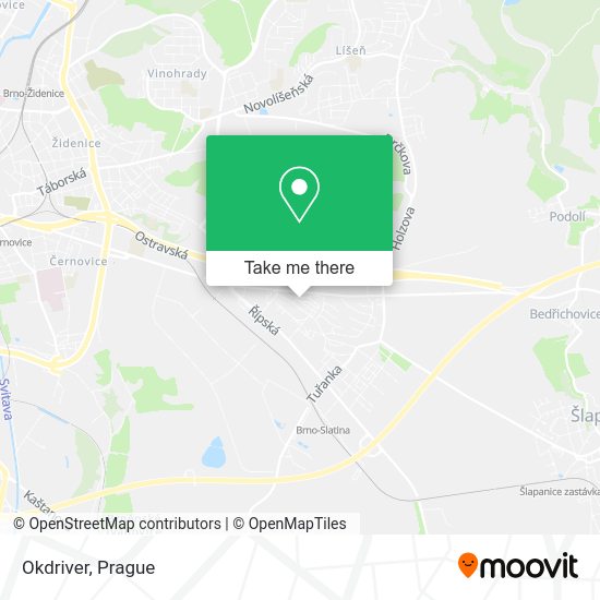 Карта Okdriver