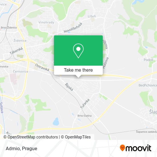 Карта Admio