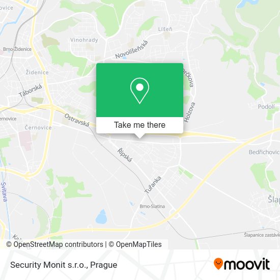 Карта Security Monit s.r.o.