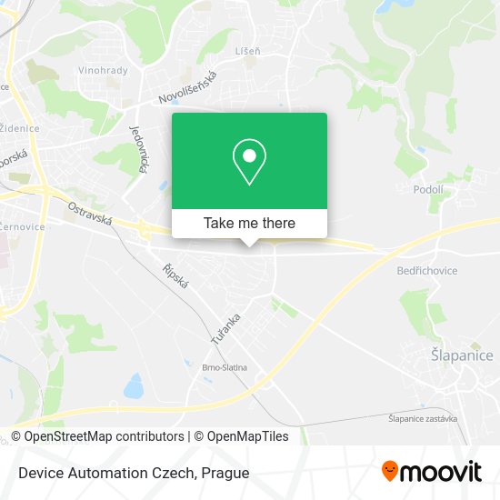 Карта Device Automation Czech