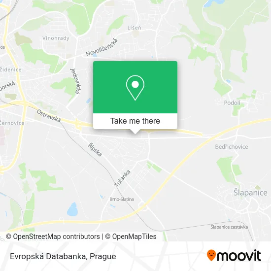 Карта Evropská Databanka