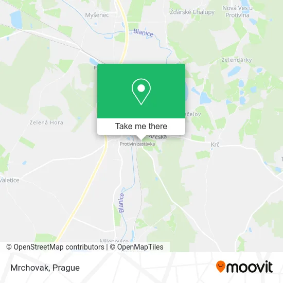 Карта Mrchovak