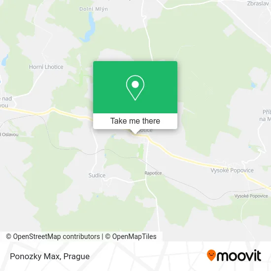 Карта Ponozky Max