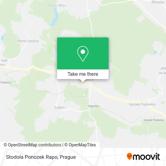 Карта Stodola Ponozek Rapo