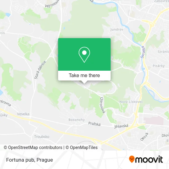 Карта Fortuna pub