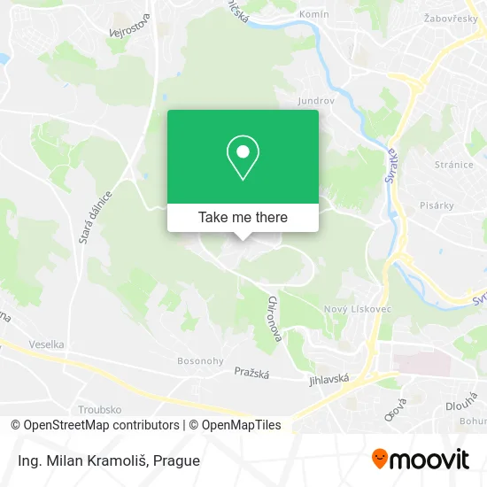 Ing. Milan Kramoliš map