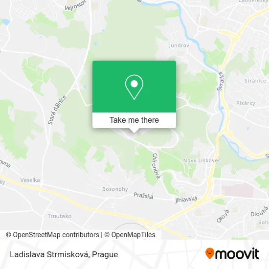 Ladislava Strmisková map