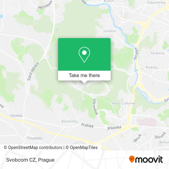 Карта Svobcom CZ