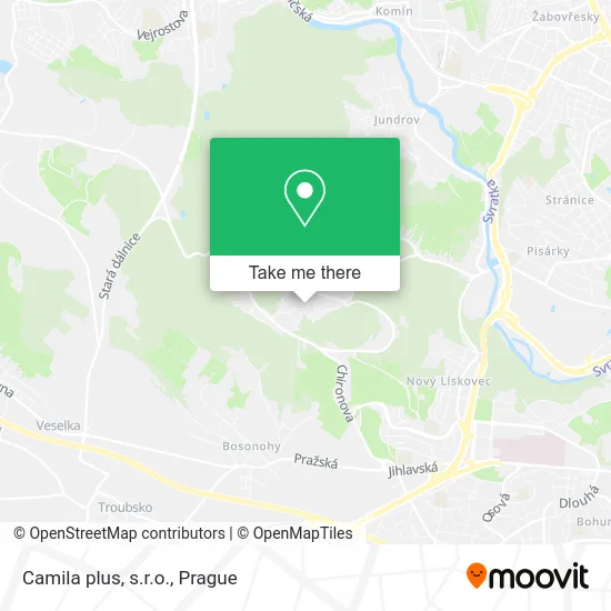 Camila plus, s.r.o. map