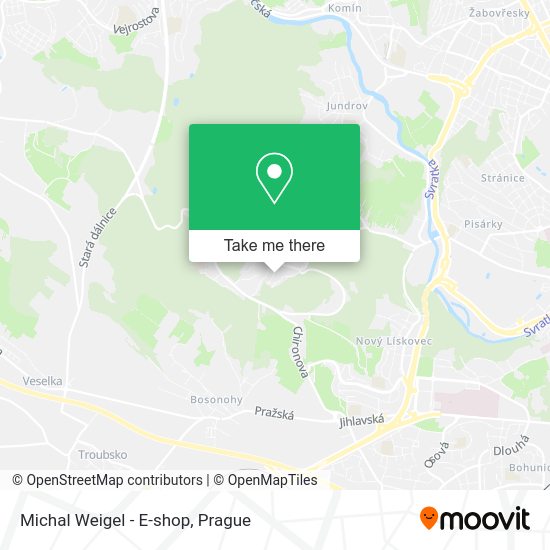 Карта Michal Weigel - E-shop