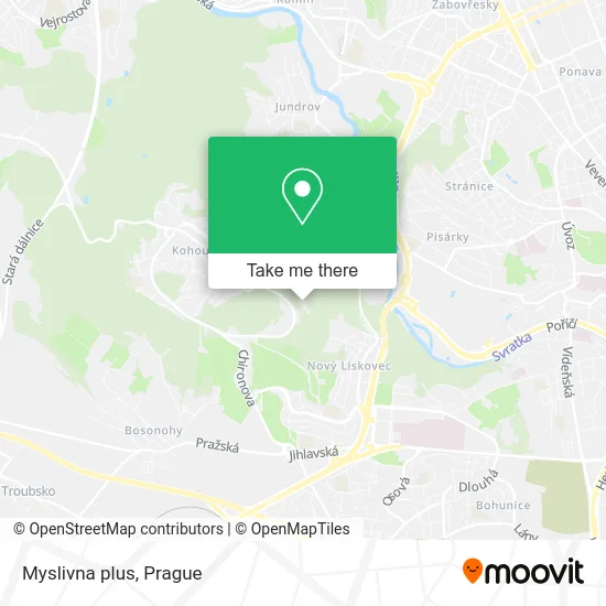 Карта Myslivna plus