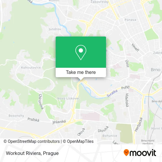 Карта Workout Riviera