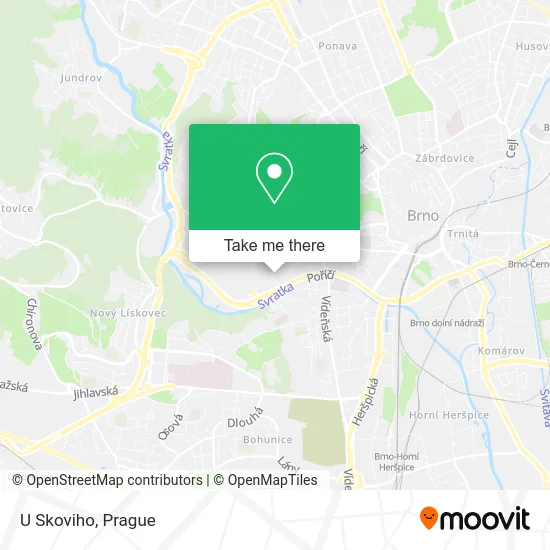 Карта U Skoviho