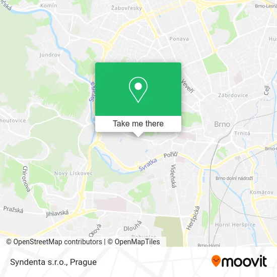 Syndenta s.r.o. map