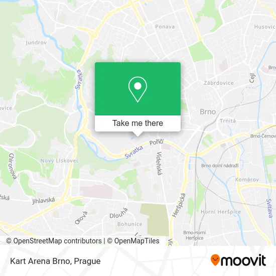 Карта Kart Arena Brno