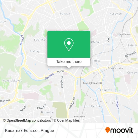 Карта Kasamax Eu s.r.o.