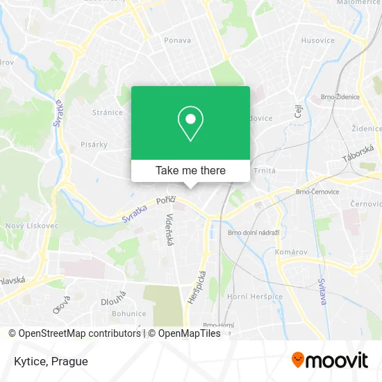 Kytice map