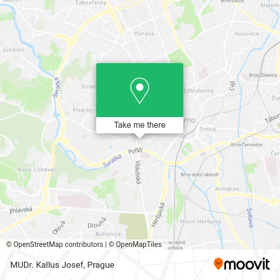 MUDr. Kallus Josef map