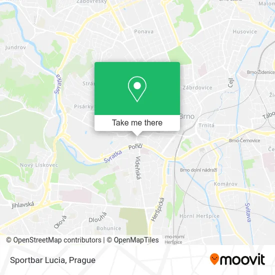 Карта Sportbar Lucia
