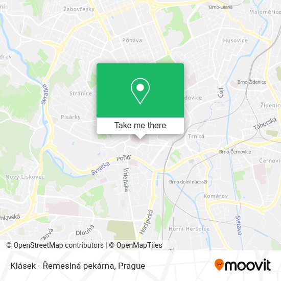 Карта Klásek - Řemeslná pekárna